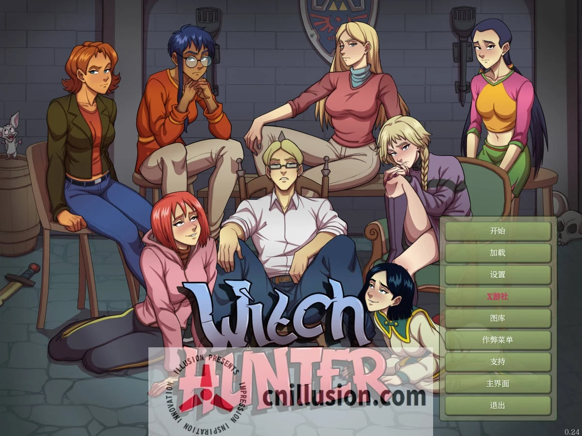 女巫猎人 [官方中文/动态SLG] Witch Hunter (Ver0.24.0) FM/WY/3.8G