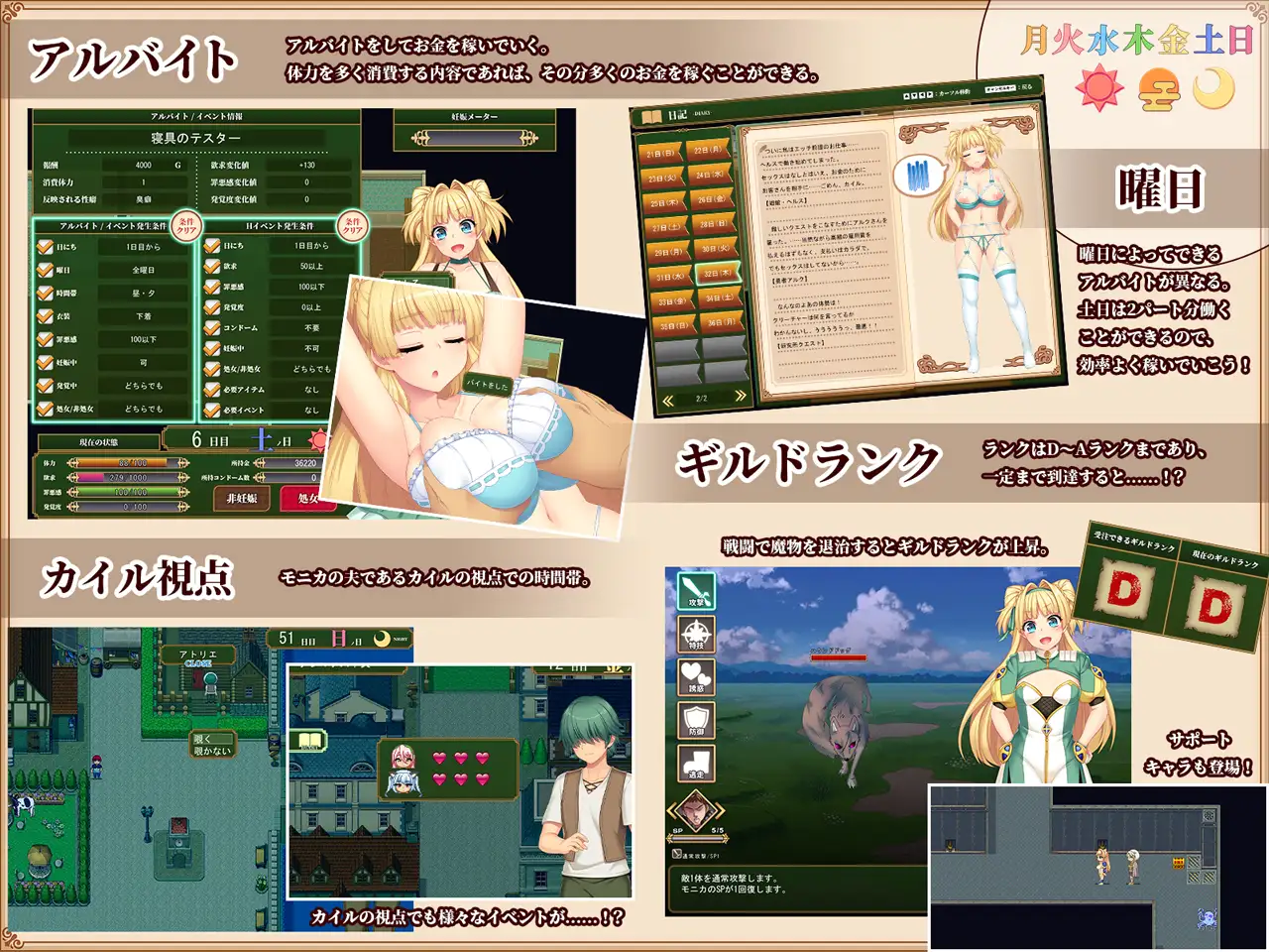 买房新妻莫妮卡 v1.03 [FM/2.47G/微云OD] [PC-RPG游戏] / 官中步兵版 / Steam / RPG / PC