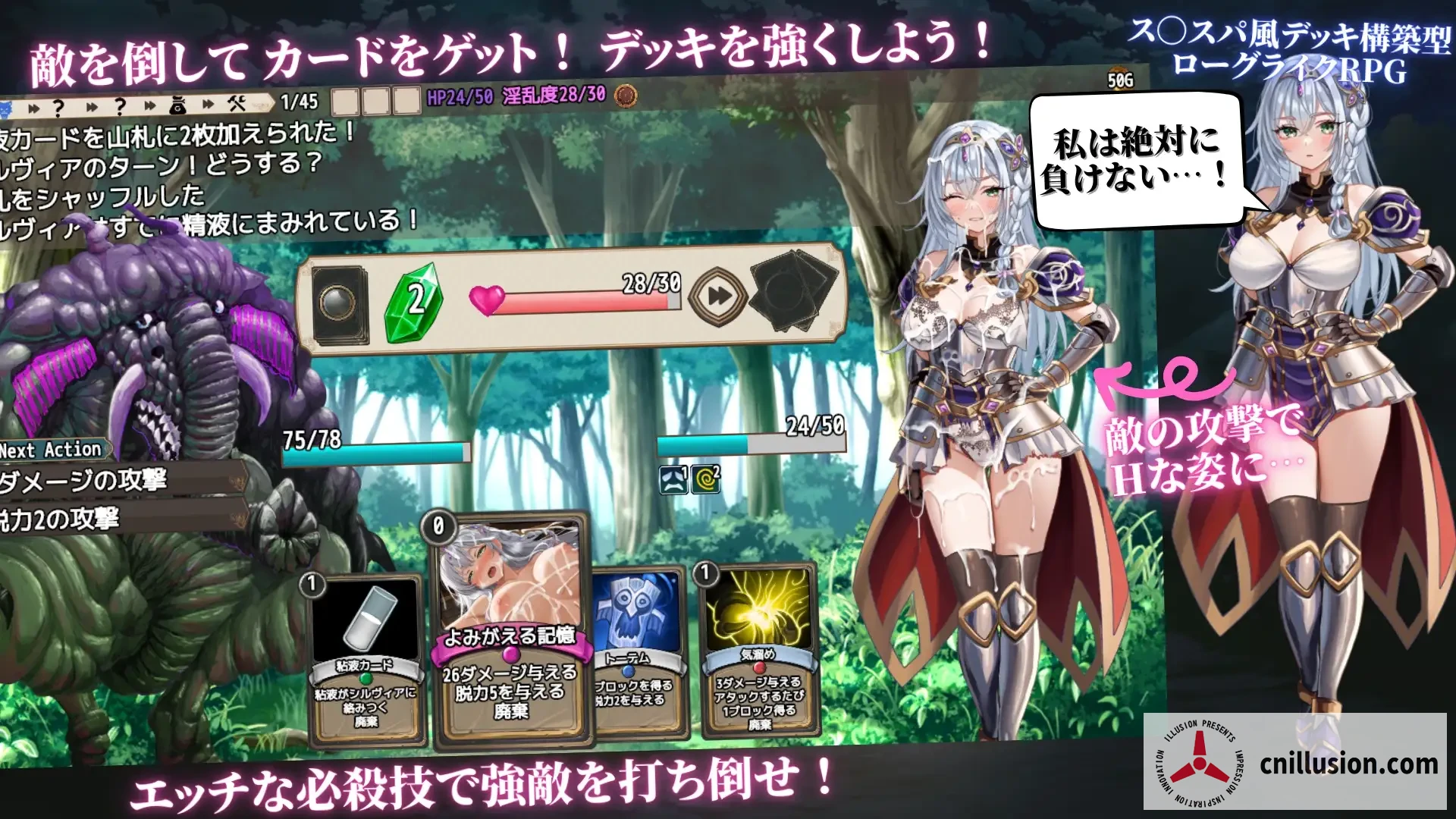 圣骑士希尔薇亚与屈辱之咒 聖騎士シルヴィアと屈辱の呪い [RPG/堕落/汉化] (百度/FM/800M) [PC版/汉化AI]