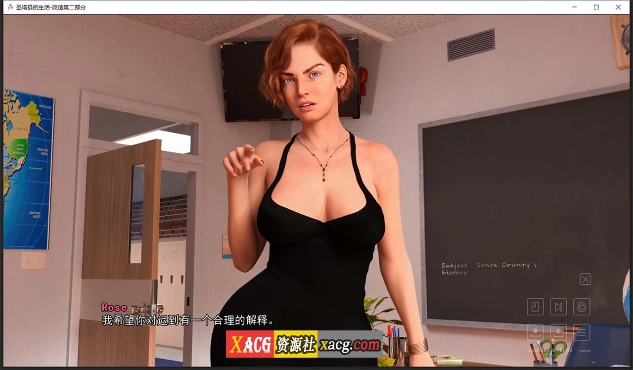 圣塔县的生活 V0.5.0 精翻汉化版（欧美SLG / 动态 / 官中）[PC+安卓 3G]