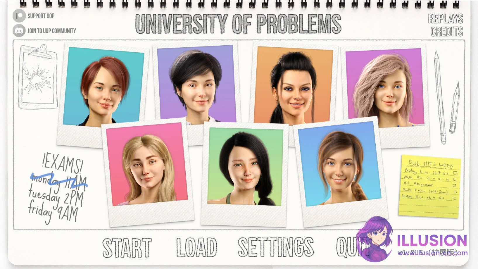 大学问题-学院恋情 [v1.8.5 扩展版AI汉化] (汉化/SLG/动态) /FM+WY 13.5G/ 😏 University of Problems