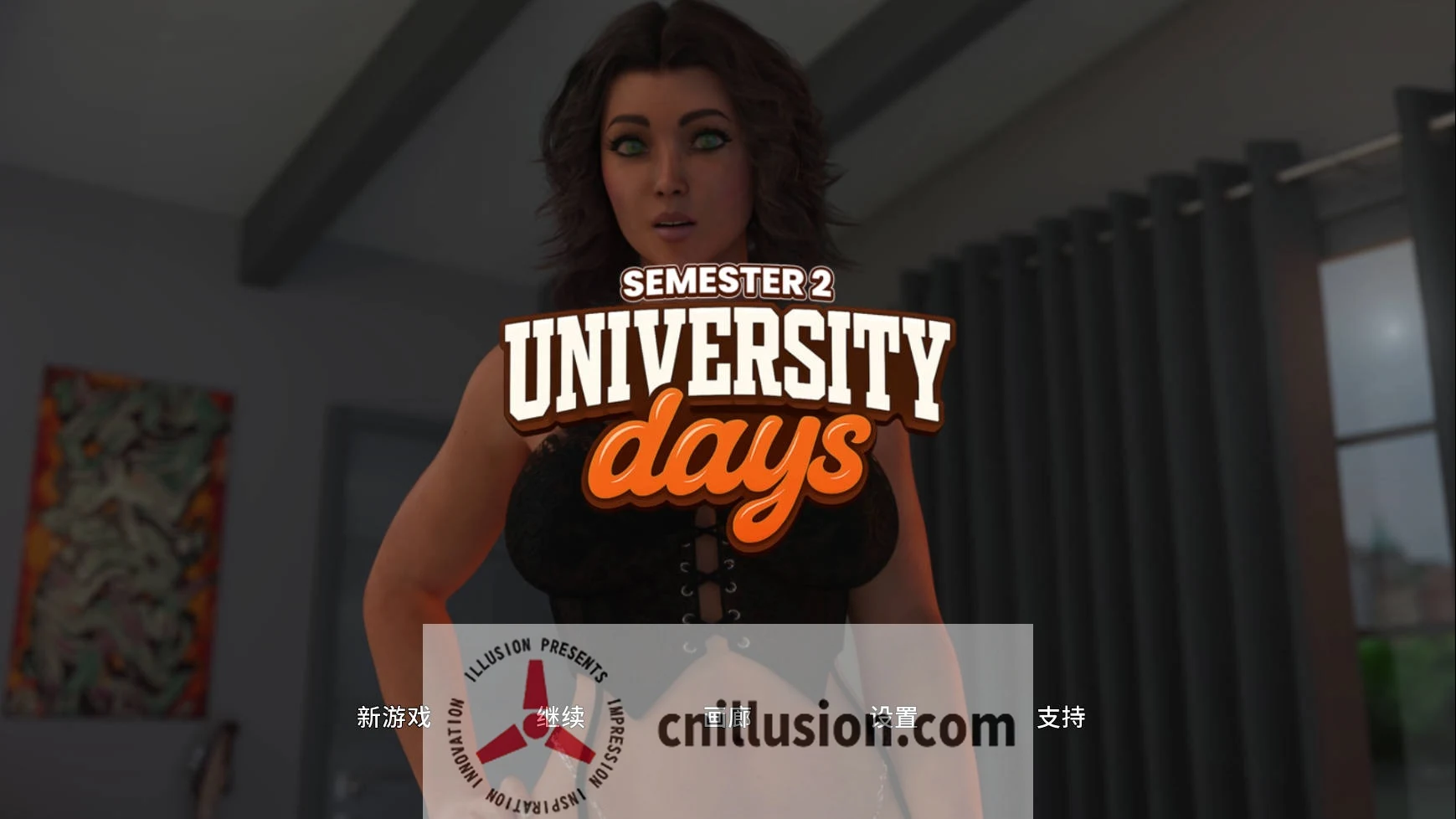 [大学时代 S2: Ep.5 官方中文] (University Days) 动态SLG / 官中版