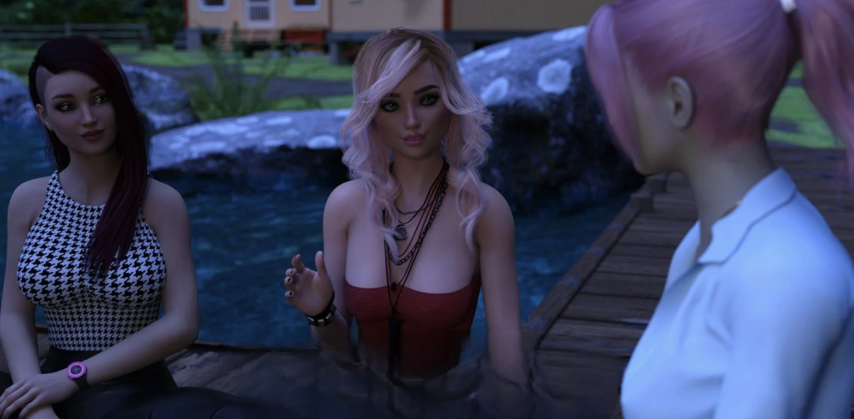 帮助辣妹Helping the Hotties Storytime: Kiara’s story v0.2 [欧美SLG/汉化/3D]
