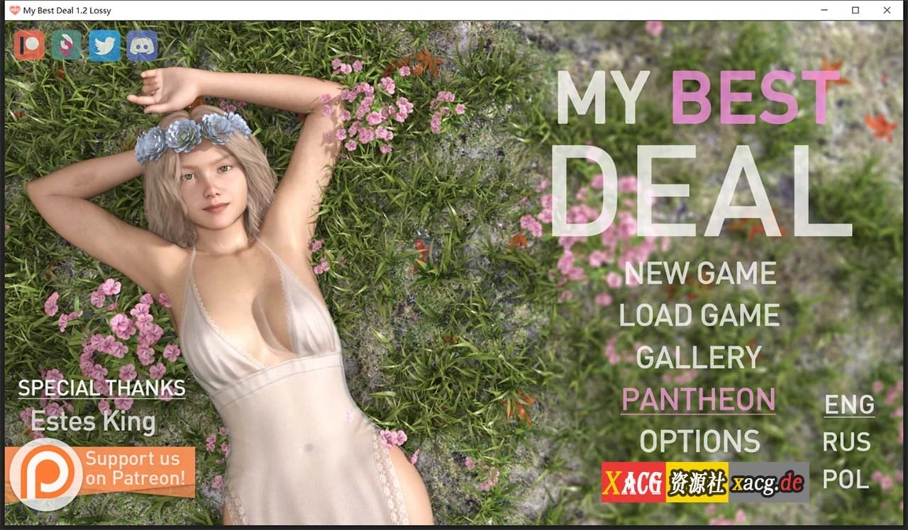 女神的最佳交易 V1.2.0 [官方英文高压版] / 欧美SLG / 动态 / PC+安卓 [3.6G更新]