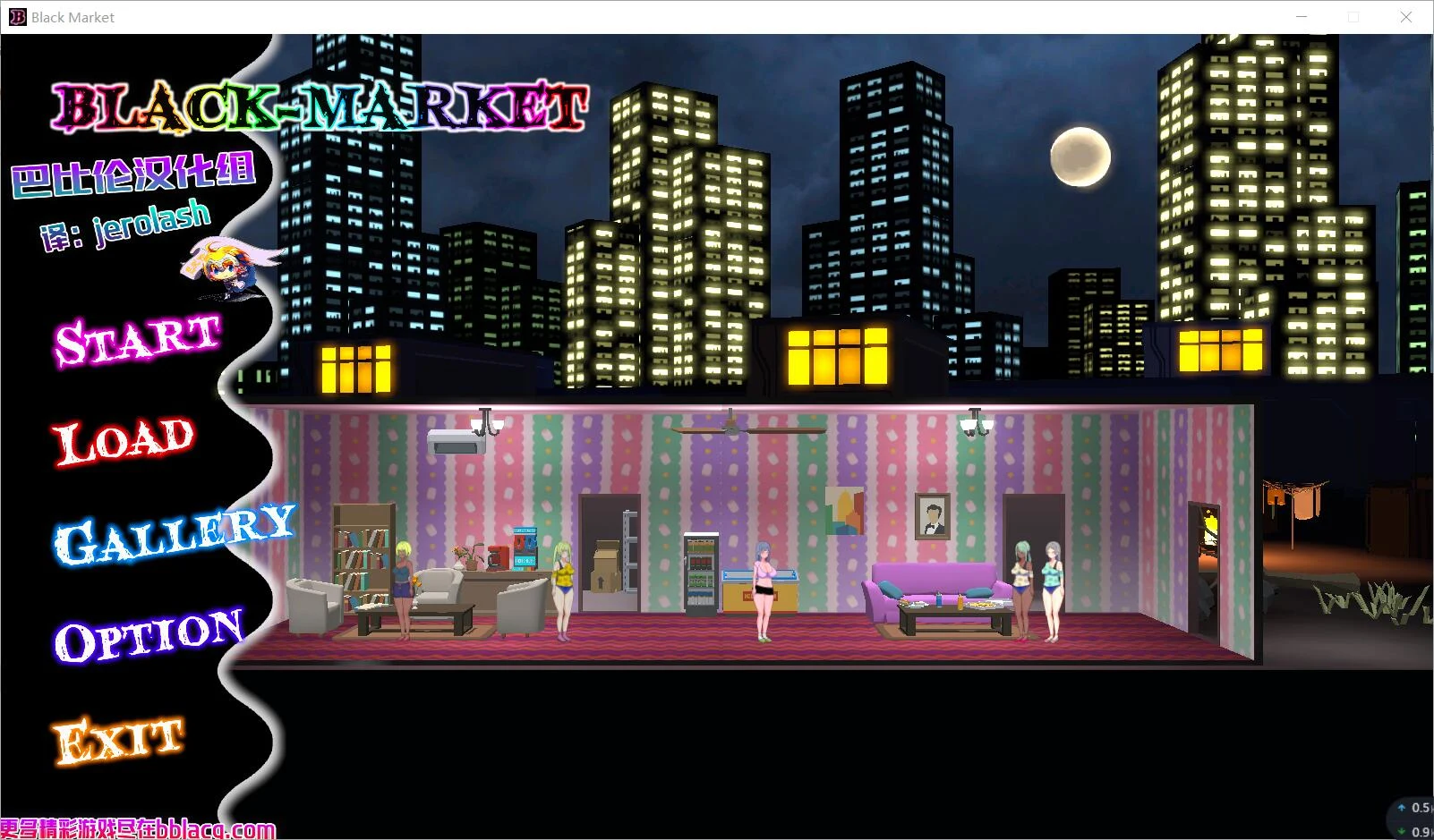 暗黑市场BlackMarket V1.07 完整汉化版（经营SLG/全动态）[新作/1G] 汉化完整~