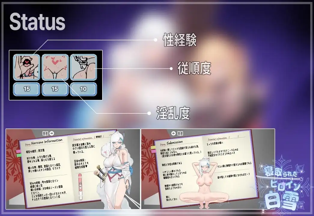 被夺爱的白雪公主（夺爱ヒロイン白雪）【PC-RPG游戏/1.6G/完全汉化版】 [汉化RPG] 😏