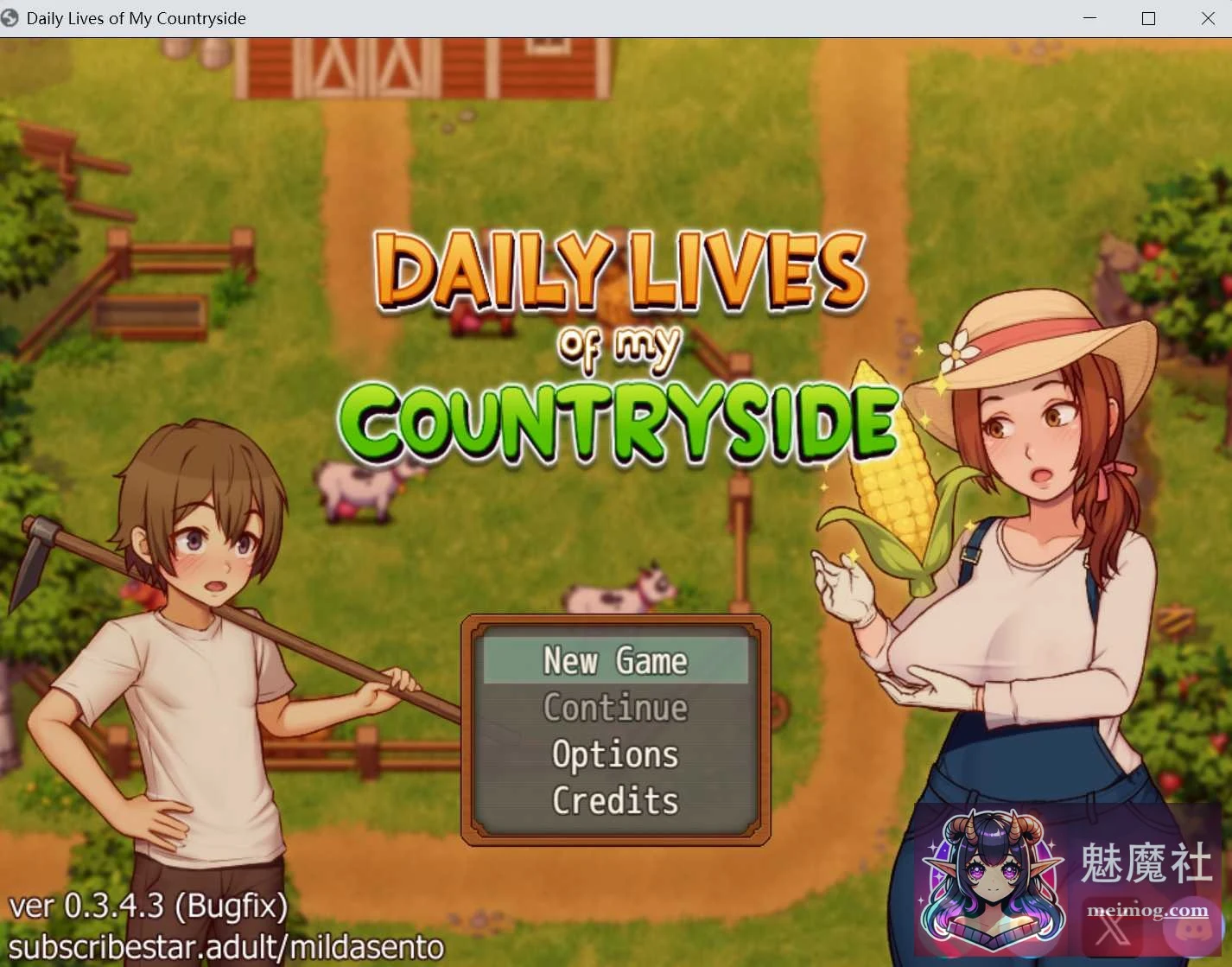 我的乡村日常生活！ {Ver0.3.4.3 AI汉化} Daily Lives of My Countryside [PC/安卓版]