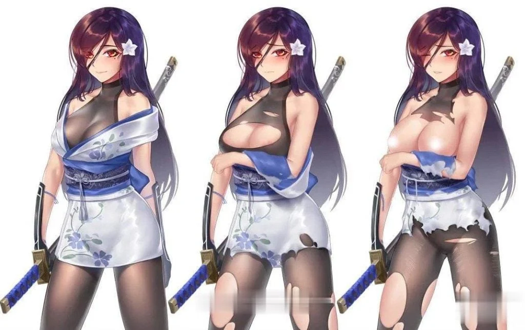 苍月忍法帖~桔梗之章！[RPG] /全CG存档+全CG包/（连体黑袜裤袜女忍者）