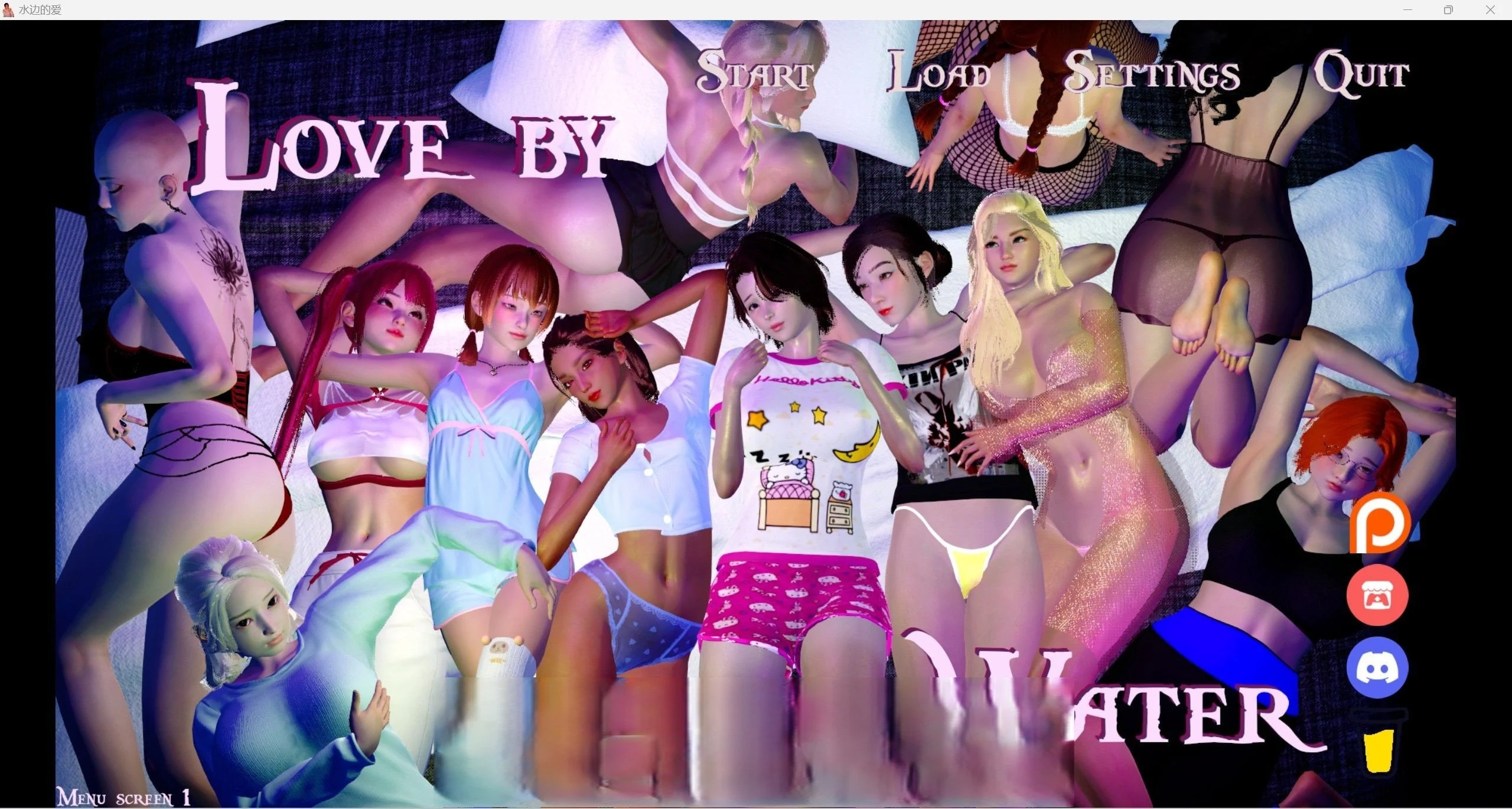 水边之爱 v.0.2 / 欧美SLG / 汉化3D / PC+安卓 [3.27g]