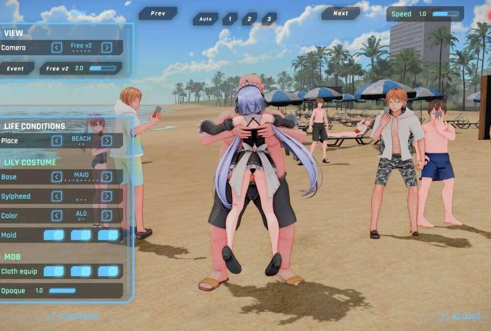 莉莉酱可操作化！【3D游戏/动态】[PC] リリィちゃんプレイアブル Ver0.04 先行体験版 /1.5G/微云网盘直链 （驱动妖精新作）