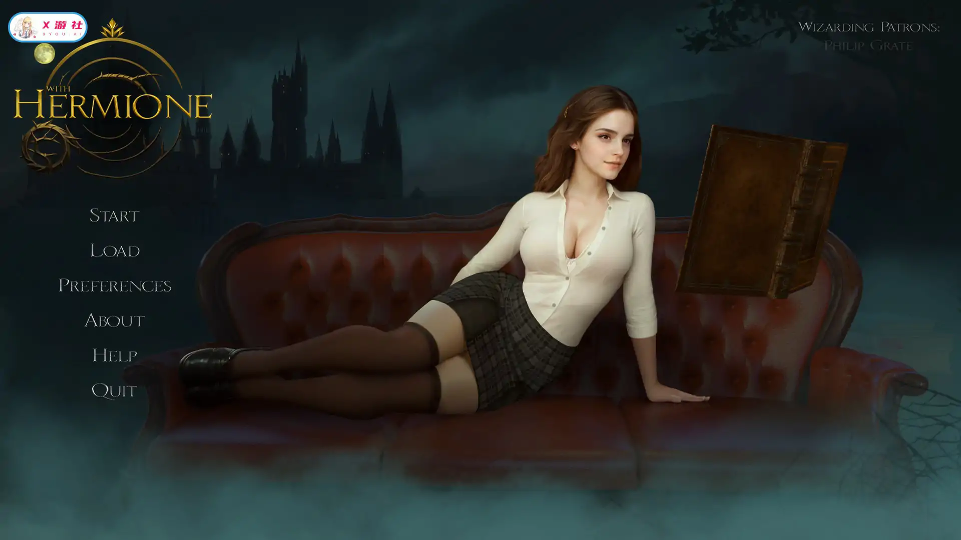 与赫敏同行 With Hermione v0.4.4.4 AI汉化版 [沙盒SLG游戏] (PC+安卓) [新作/汉化] (FM/百度) [1G]