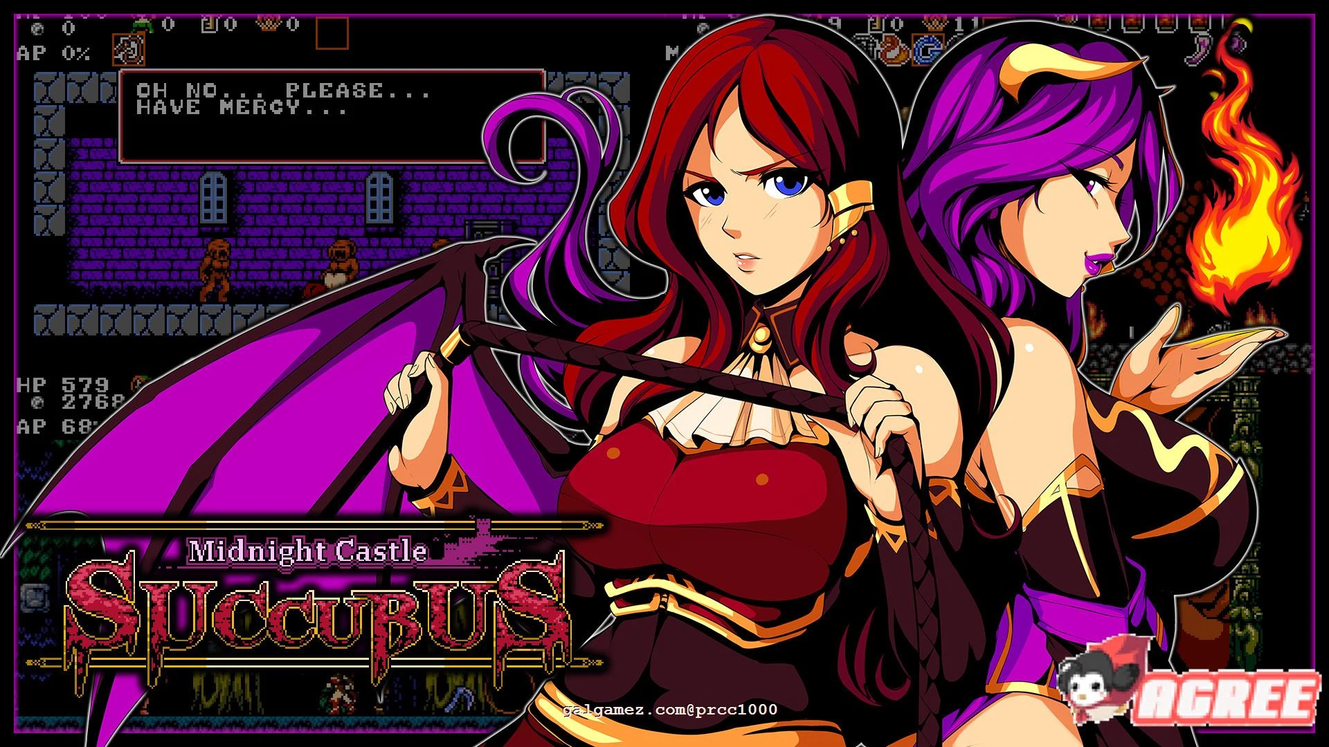 午夜银魔城 中文完整版 STEAM官方版 全回想存档 [ACT/像素/200M] 全动画~