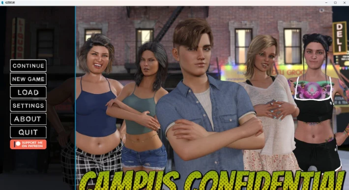 校园机密 Campus Confidential v0.17 [欧美SLG/AIGPT汉化/3D] 900M
