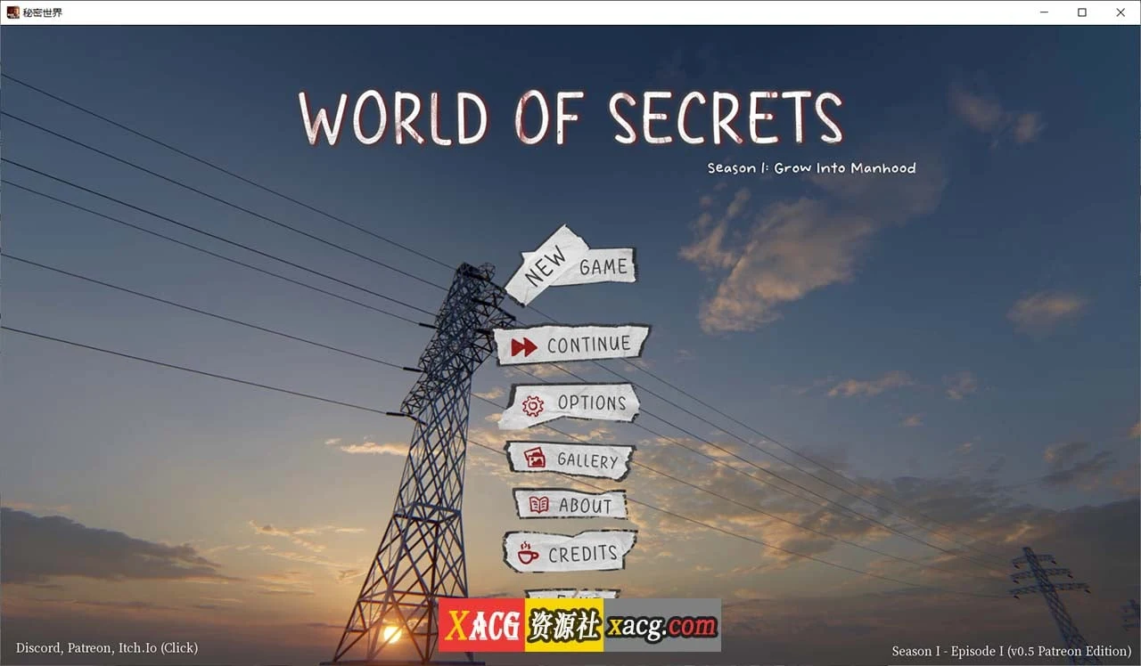 秘密世界 World of Secrets V0.5 官方中文版 [沙盒SLG/新作]