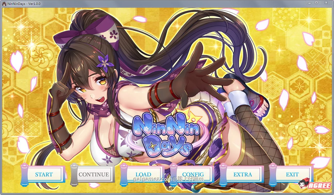 女忍者同居生活：NinNinDays 官方中文版+附加补丁 [SLG/全动态] 佳作