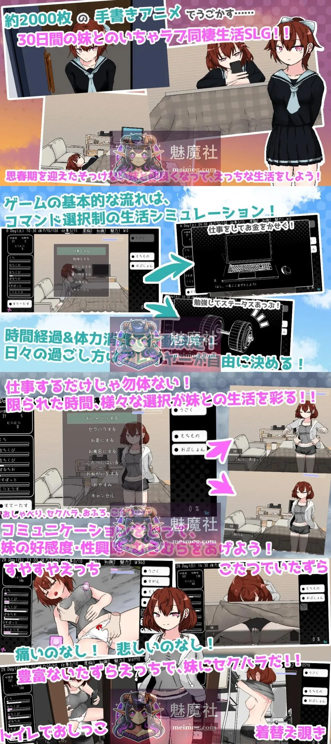 与青春期妹妹的特别30天 [思春期家人と特別な30日間] (PC/500M) 安全无毒老玩家亲测~