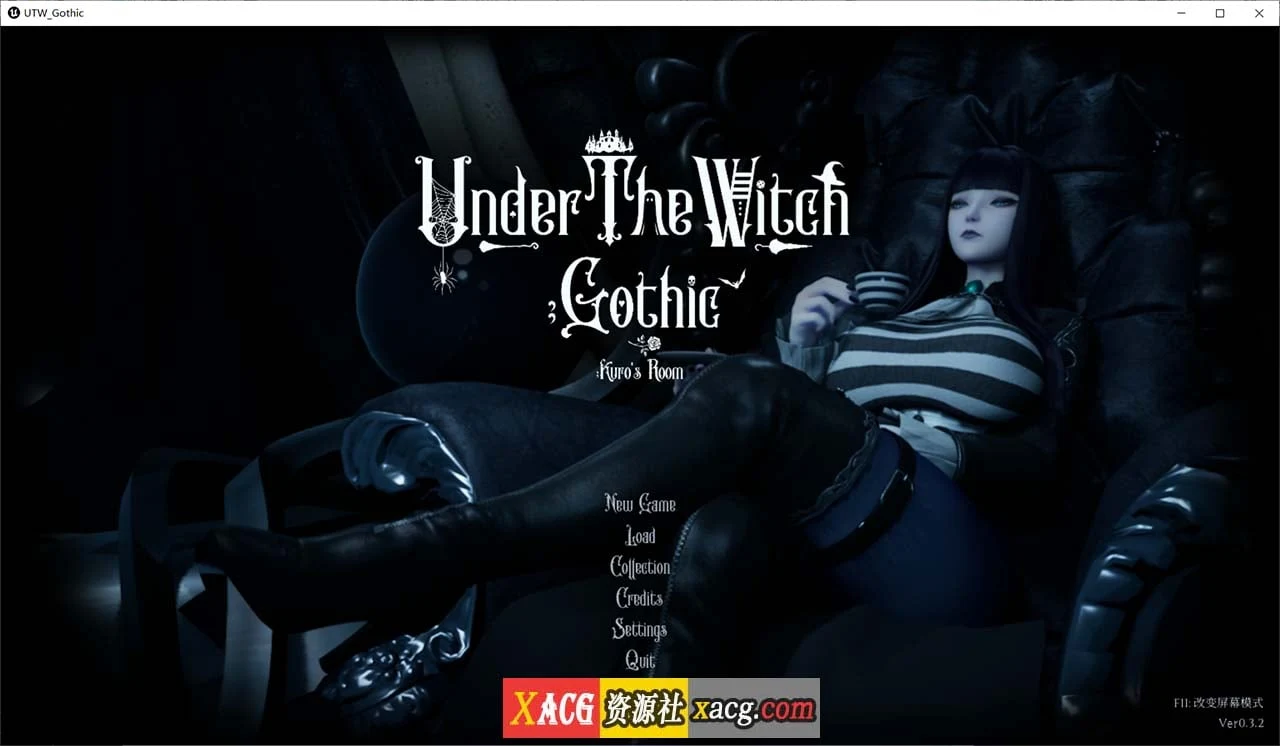 3D大作[官中] 魔女的侵袭：库洛的房间 V0.3.2 官方中文版 /3G/全动态