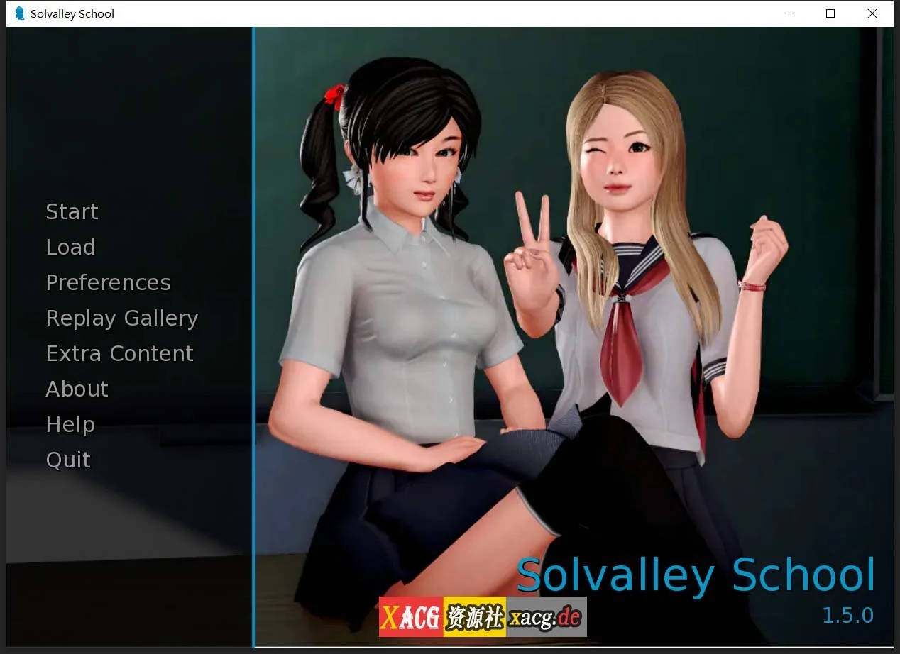 我的学园生活 v1.5.0 官方英文版 [家族神作/动态] (2G/更新)