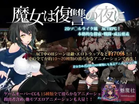 魔女复仇之夜（魔女は復讐の夜に）[PC/ACT/汉化/步兵/动态] [V1.07 魔改mod+作弊版] {2.4G微云直链}